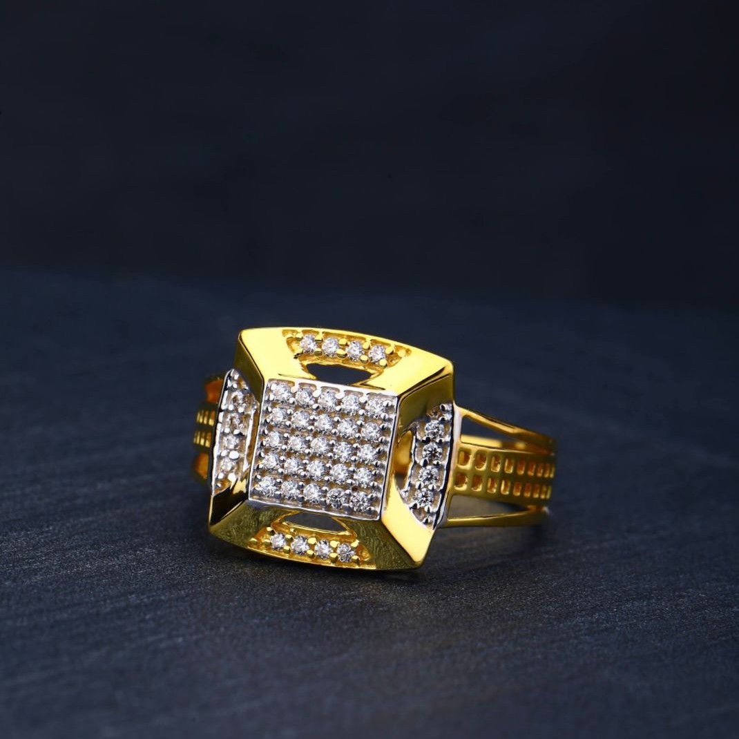 916 Gold Unique Ring