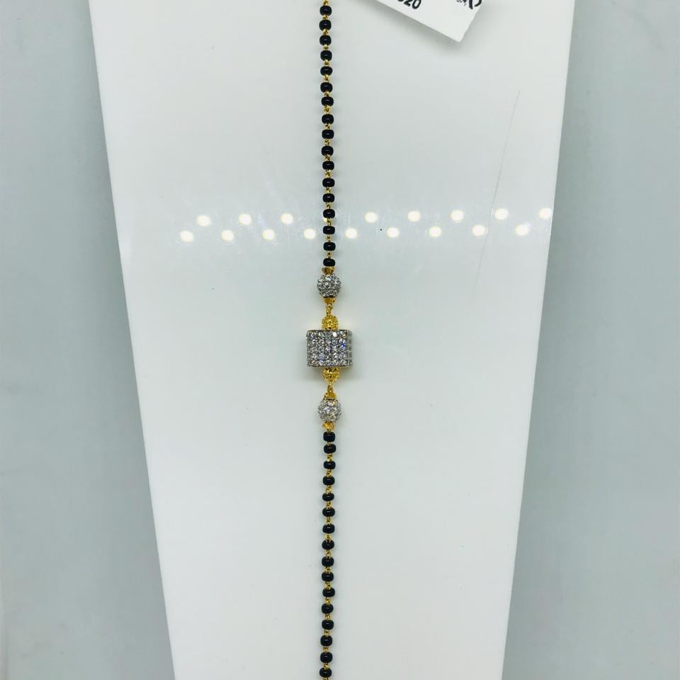 916 CZ Hand Mangalsutra DMPS41