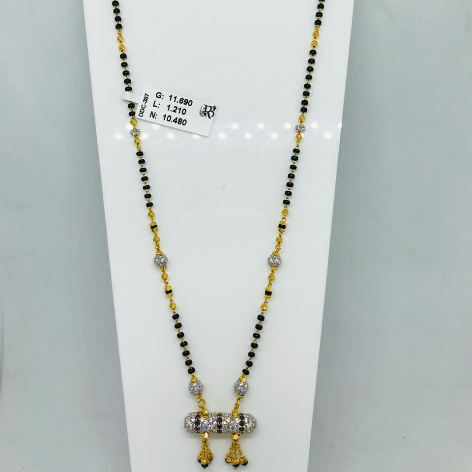 916 Daimond Dokiya Mangalsutra DDC387