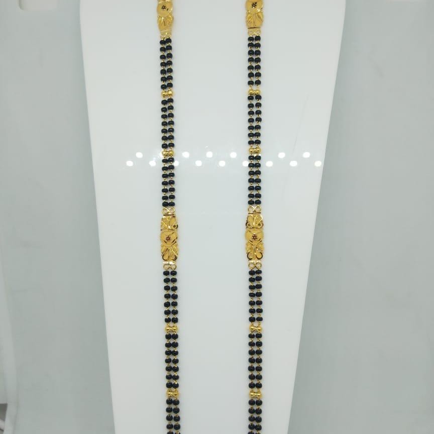 22k 2 PC 3 Line Patta Mangalsutra Sher PPMS646