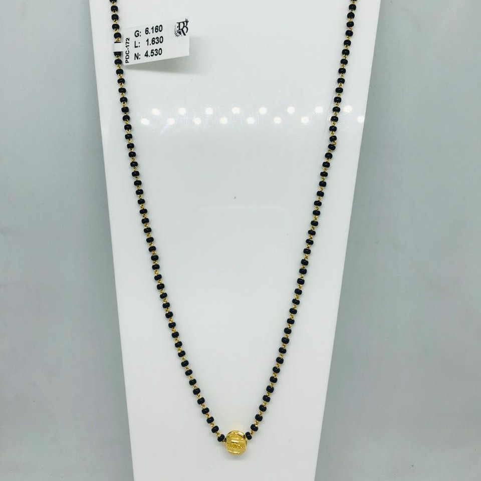 916 Plain Mangalsutra Dokiya PDC172