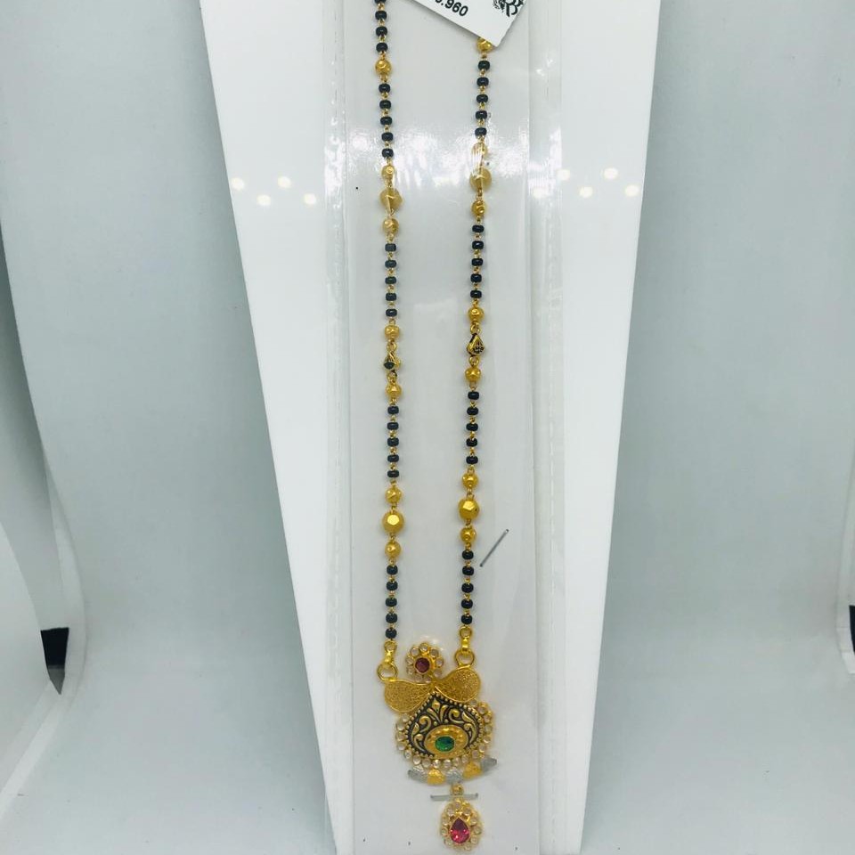 22k Antique Mangalsutra RBO AMS395