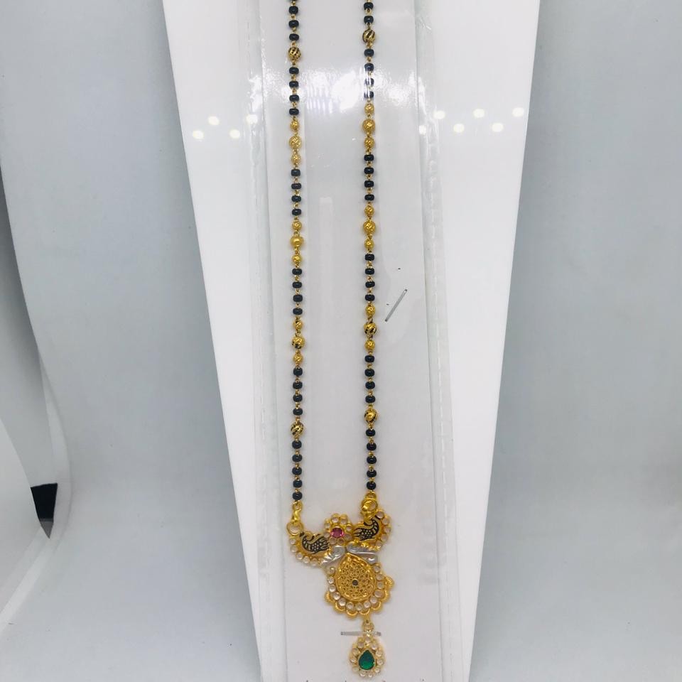 22k Antique Mangalsutra RBO AMS403