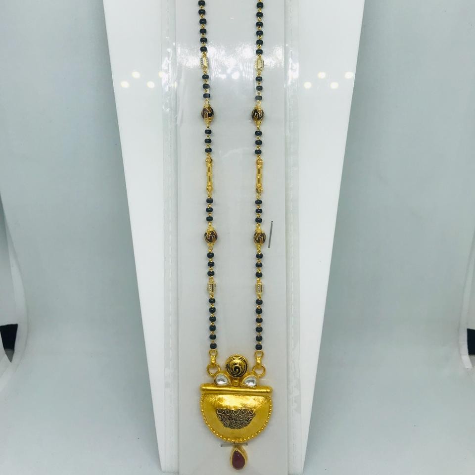22k Antique Mangalsutra RBO AMS84