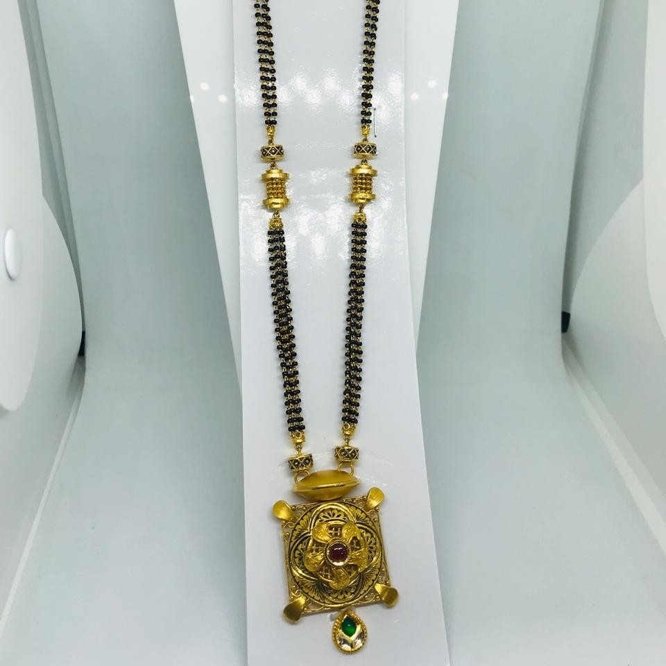 22k Antique Mangalsutra RBO AMS5