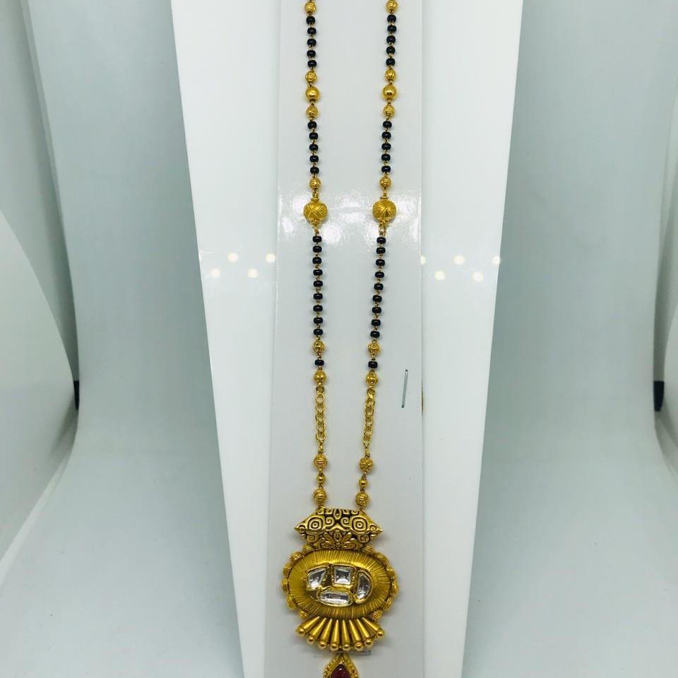 22k Antique Mangalsutra RBO AMS9