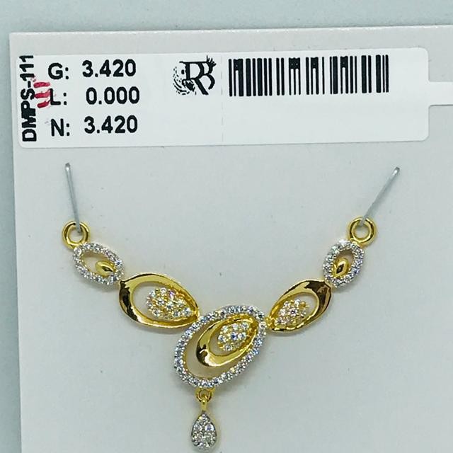 916 cz Mangalsutra Pendant RBO DMPS111