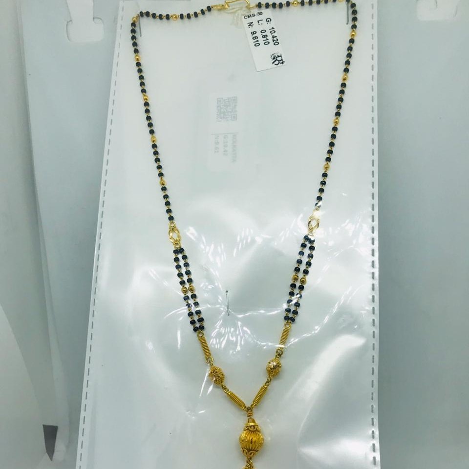 916 Plain Calcutti Mangalsutra Dokiya RBO CMS30