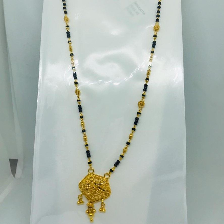 916 Plain Calcutti Mangalsutra Dokiya RBO CMS17