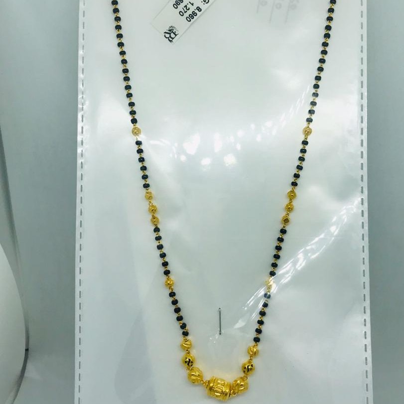 22k antique Mangalsutra dokiya rbc adc150