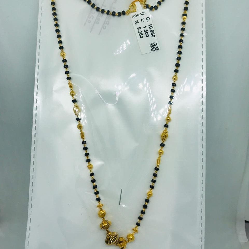 22k antique Mangalsutra dokiya rbc adc126