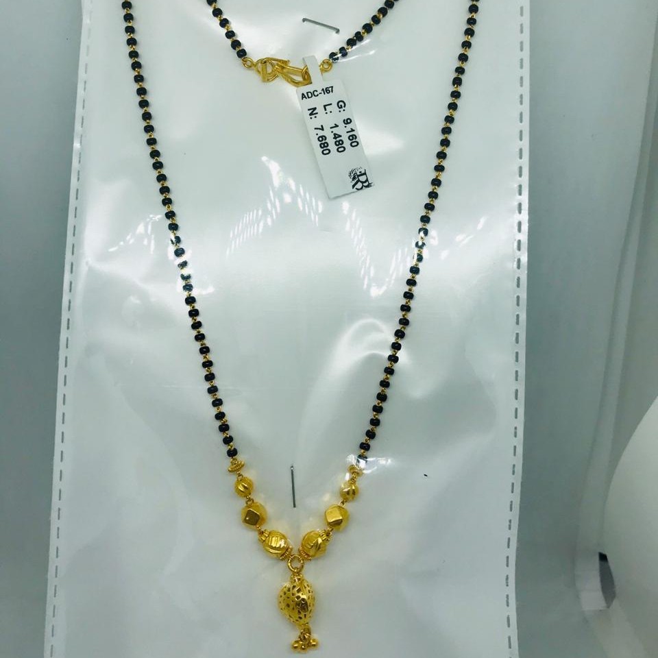 22k antique Mangalsutra dokiya rbc adc167