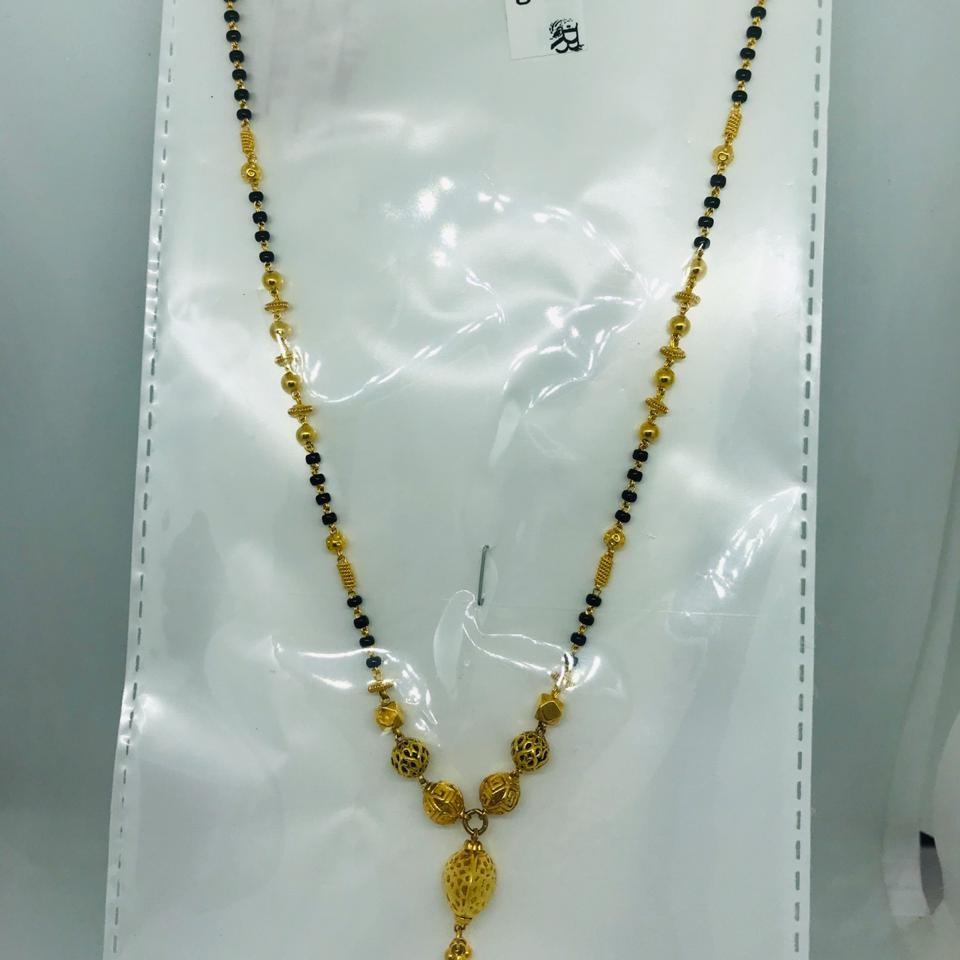 22k antique Mangalsutra dokiya rbc adc122