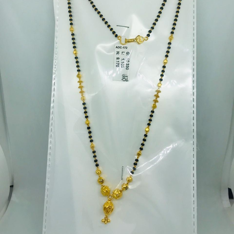 22k antique Mangalsutra dokiya rbc adc172