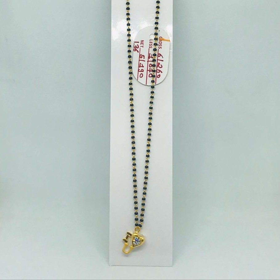 916 Diamond Mangalsutra Dokiya RBO DDC114