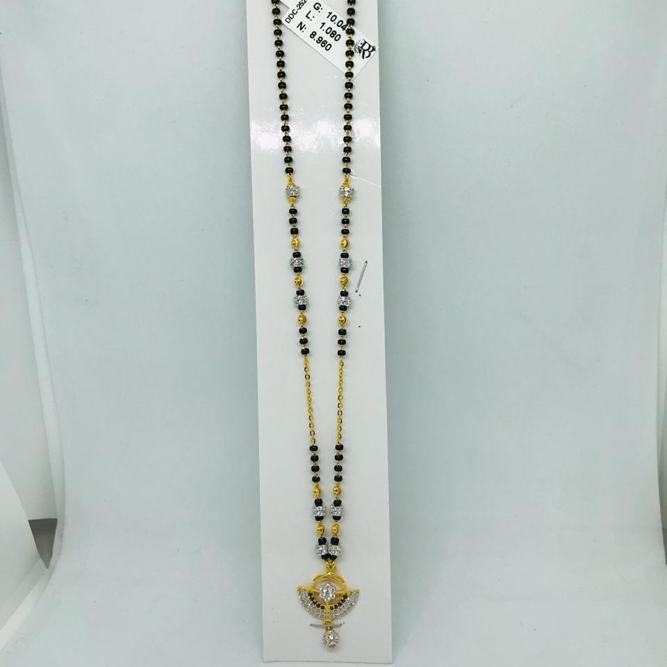 916 Diamond Mangalsutra Dokiya RBO DDC252