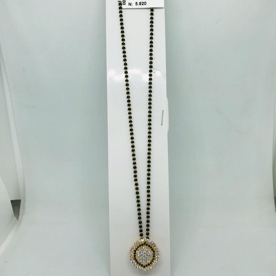 916 Diamond Mangalsutra Dokiya RBO DDC71