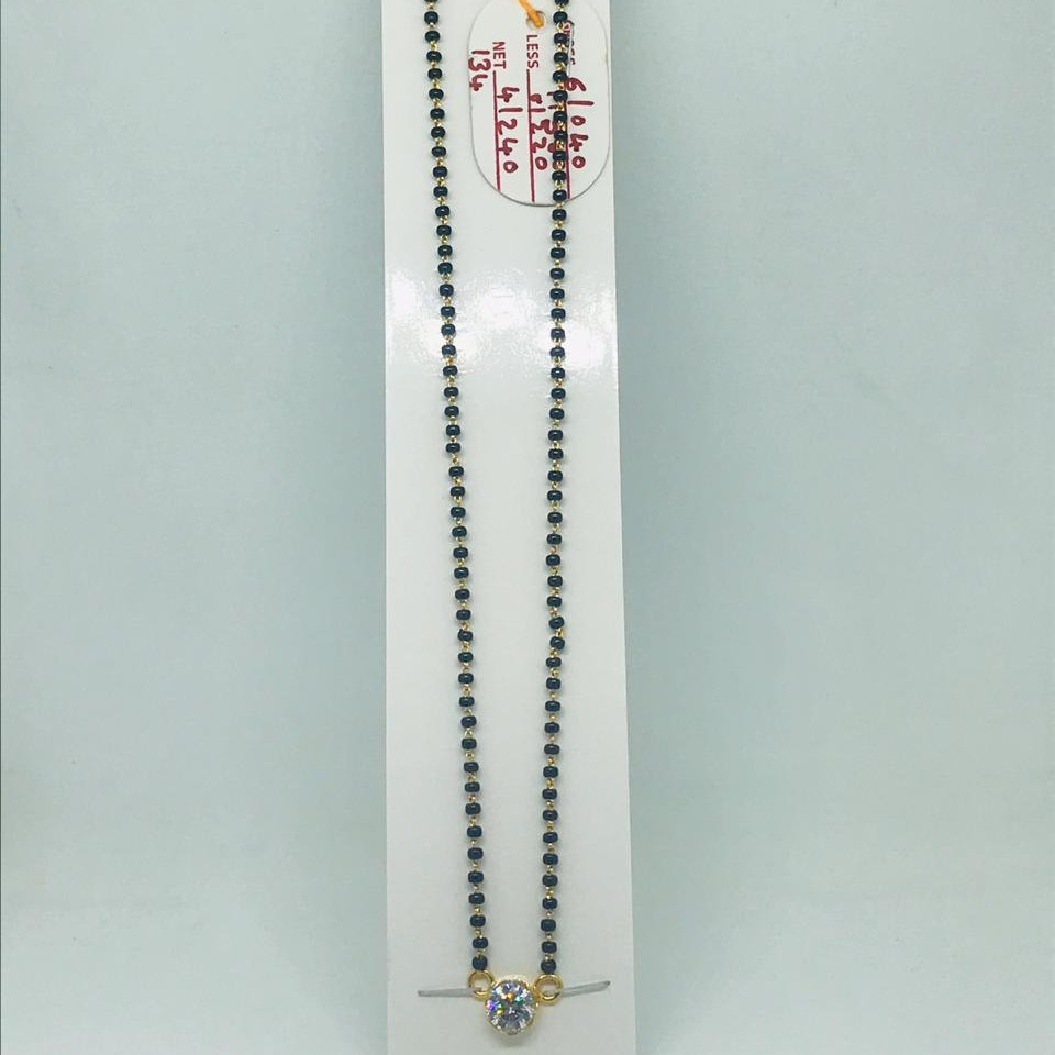 916 Diamond Mangalsutra Dokiya RBO DDC174