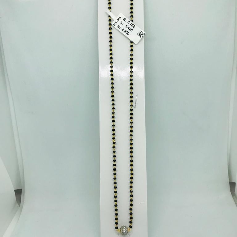 916 Diamond Mangalsutra Dokiya RBO DDC315