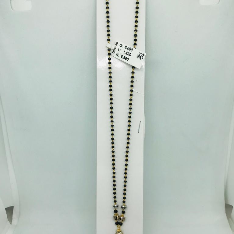 916 Diamond Mangalsutra Dokiya RBO DDC56