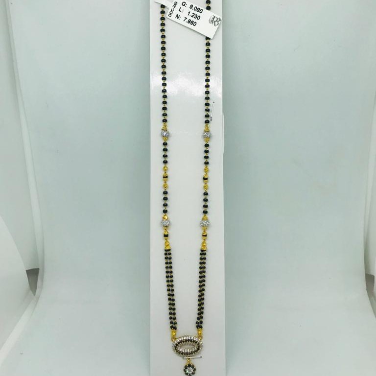 916 Diamond Mangalsutra Dokiya RBO DDC249