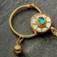 22KT GOLD KUNDAN JADU NATH