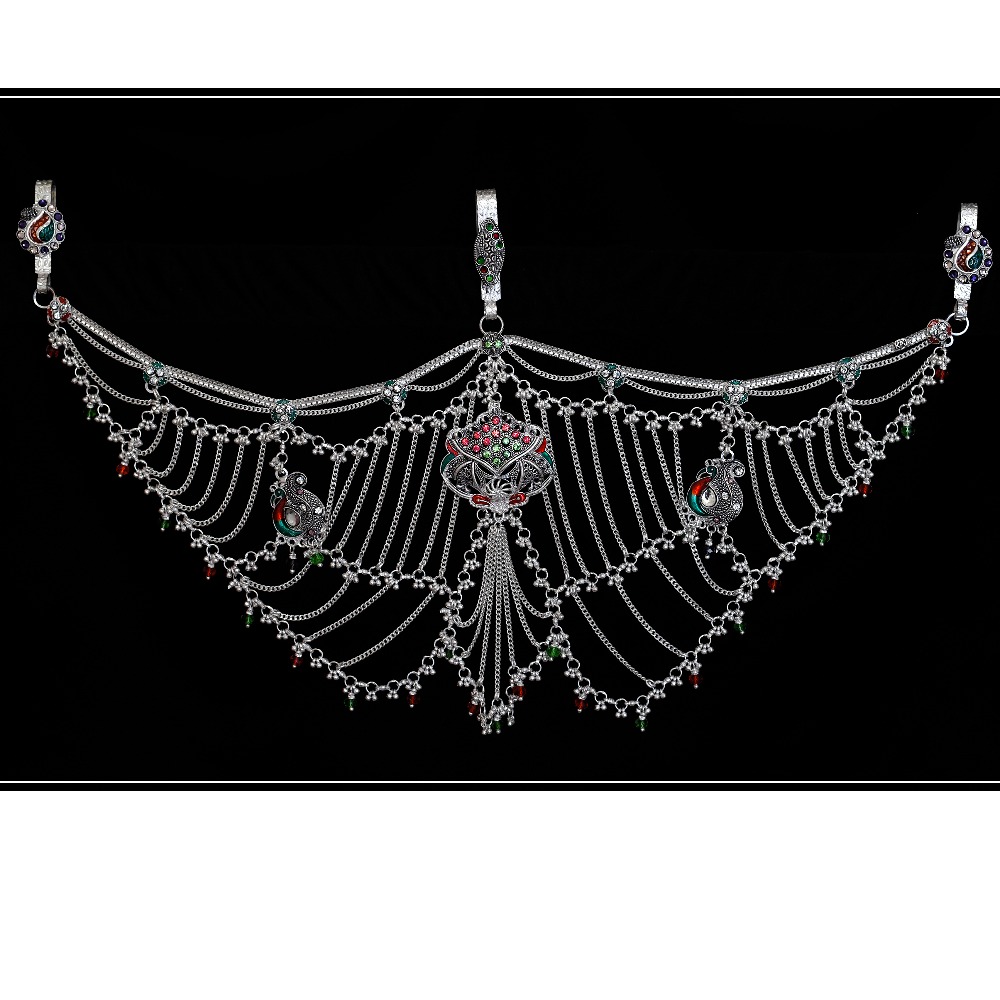 SILVER OXIDISED KANDORA