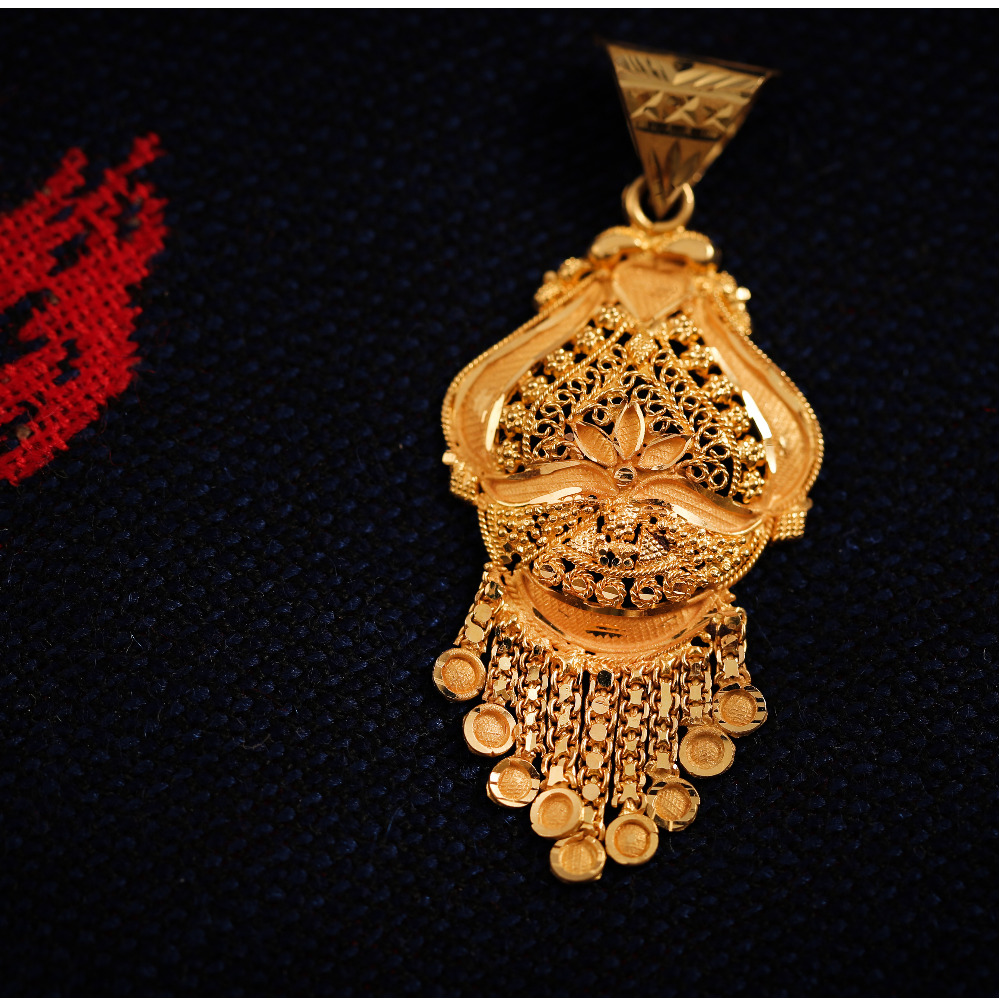 22K PLAIN PENDANT