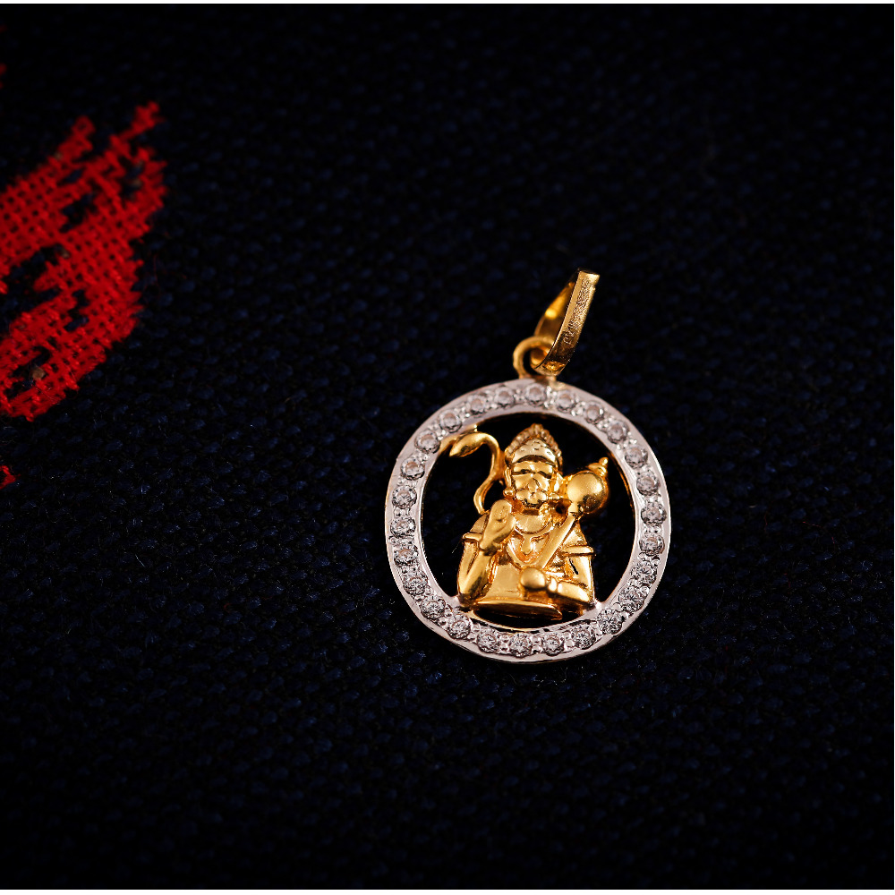 22K HANUMANJI PENDANT