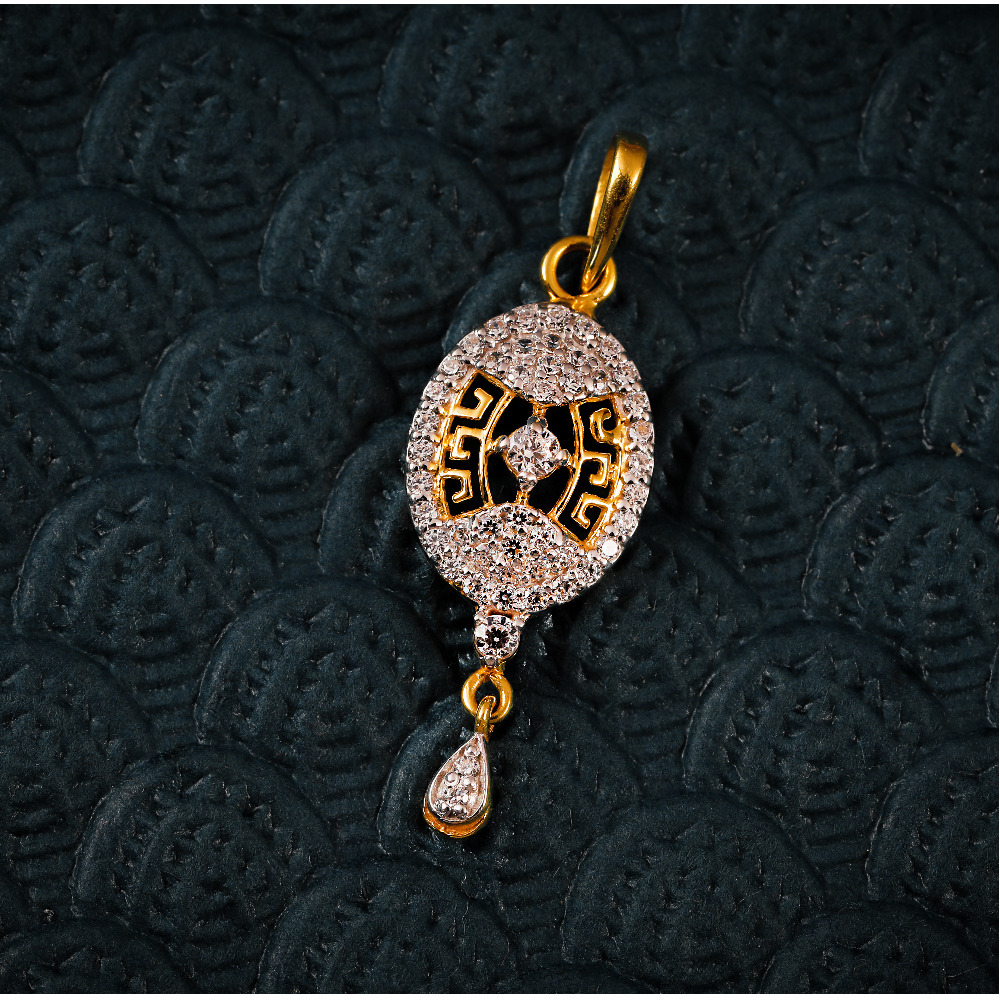 22K STACKING PENDANT