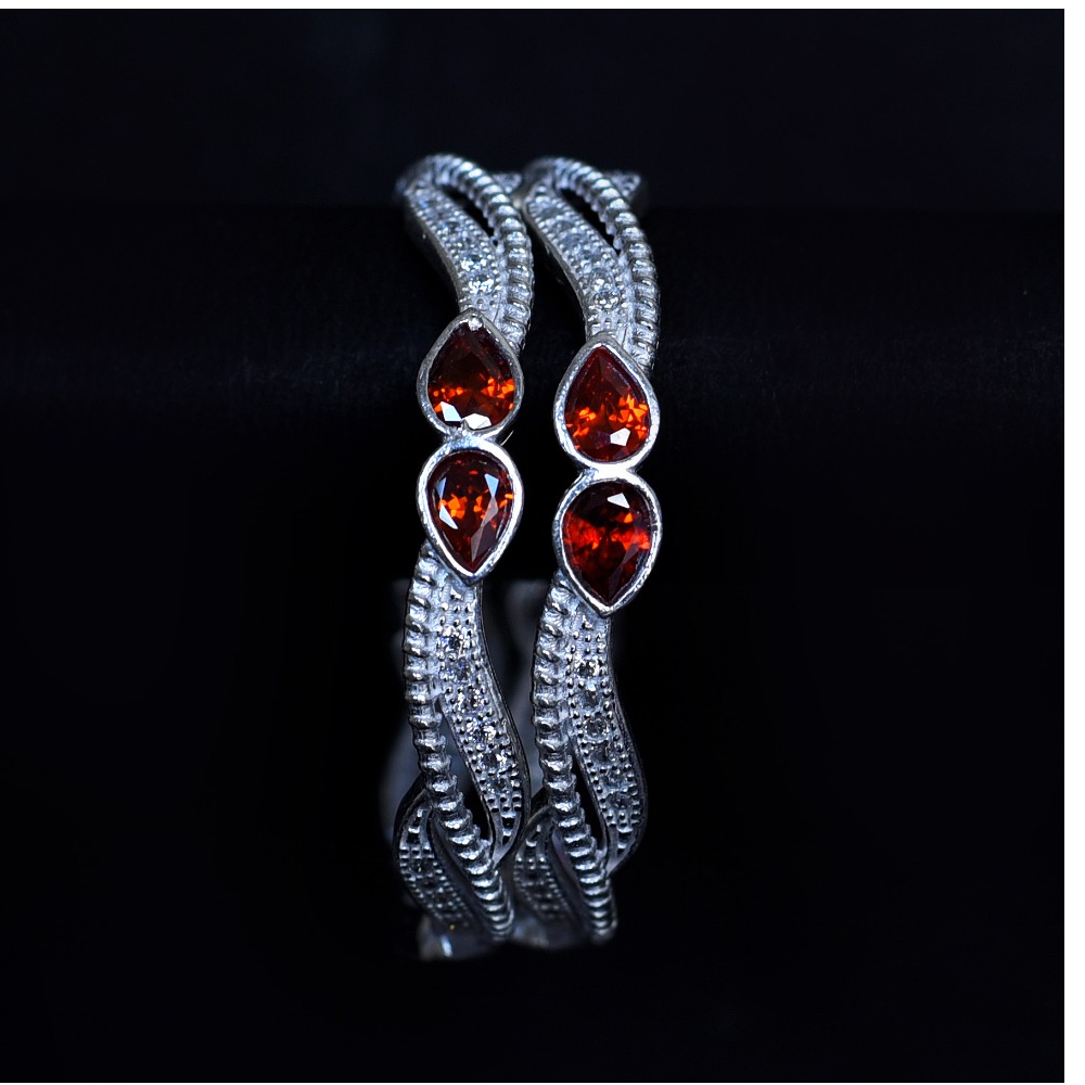 SILVER SMALL STONE KADLI