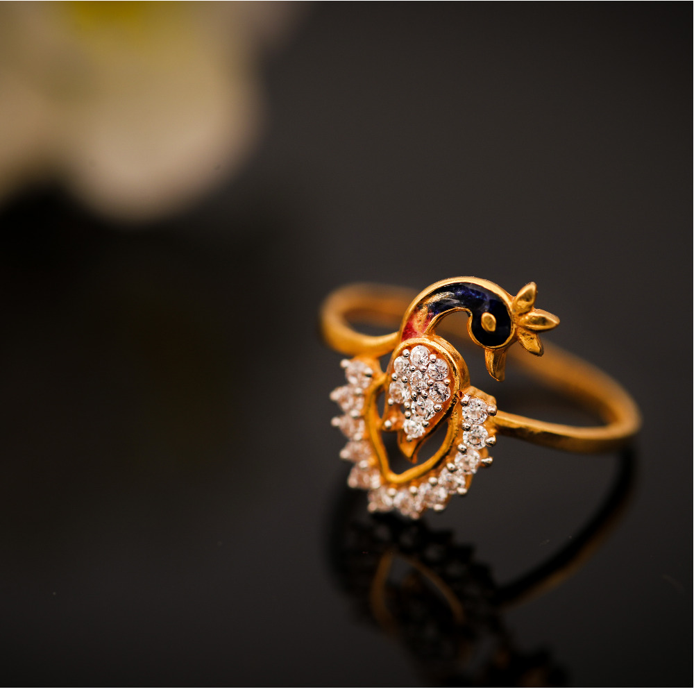 22K LEDIS PEACOCK RING