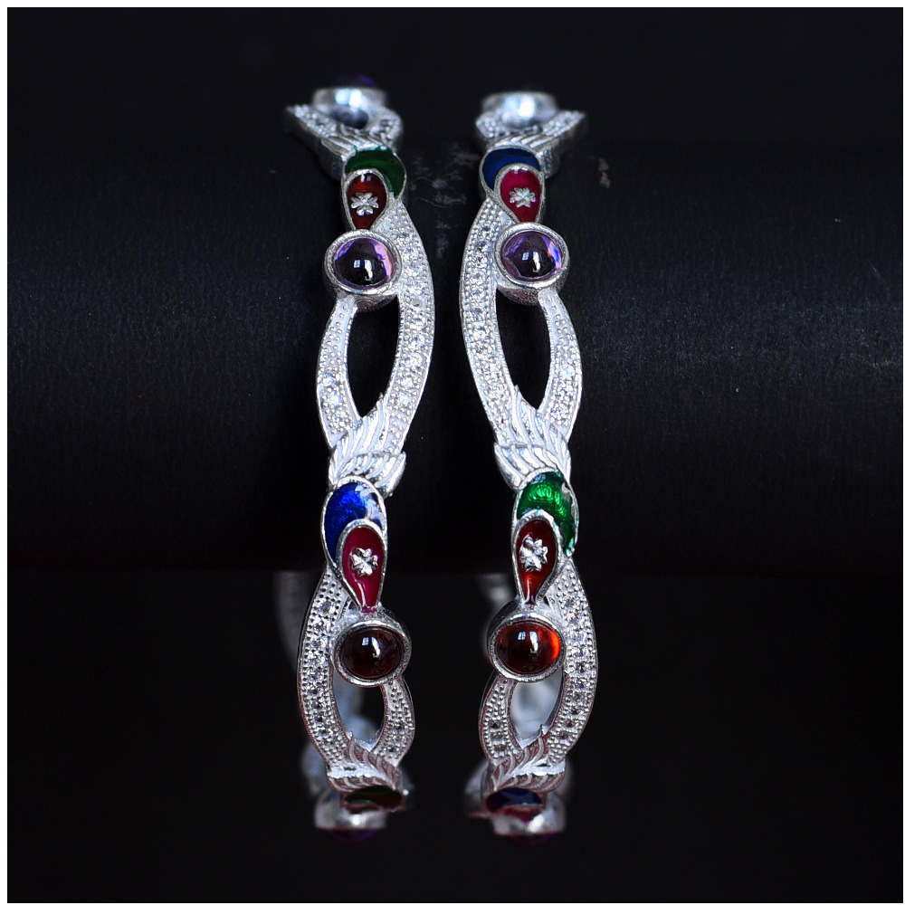 SILVER COLOURFUL KADLI