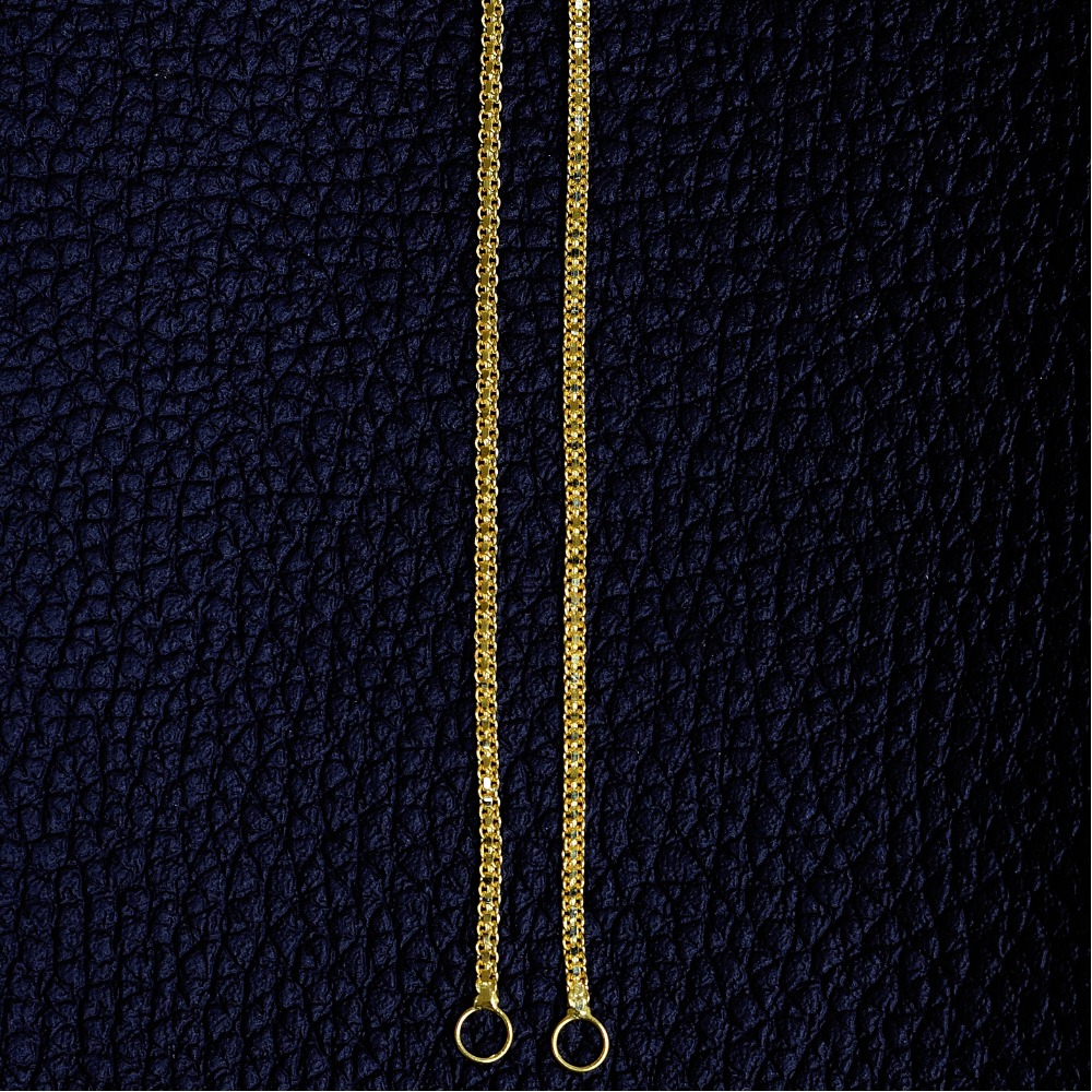 22K EARRINGS CHAIN