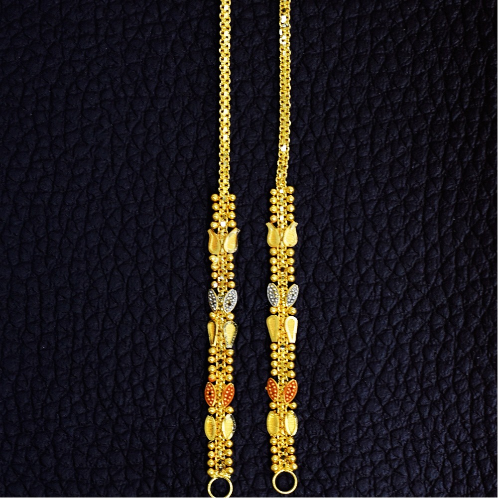 22K EARRINGS CHAIN