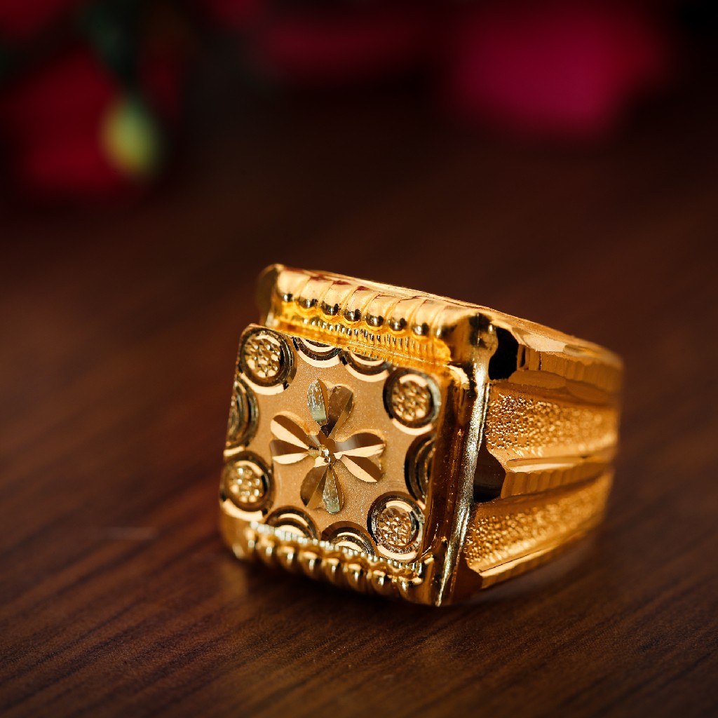 22K PLAIN JENTS RING