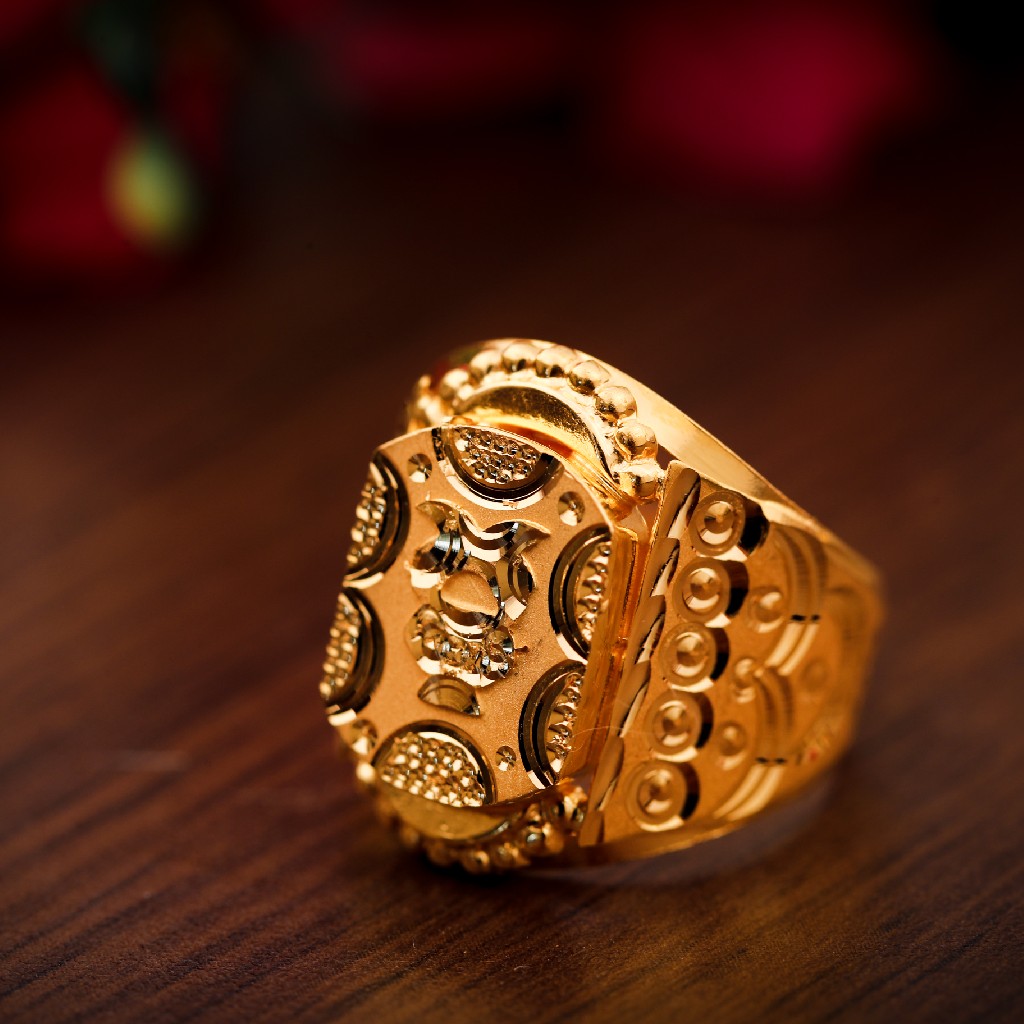 22K PLAIN JENTS RING