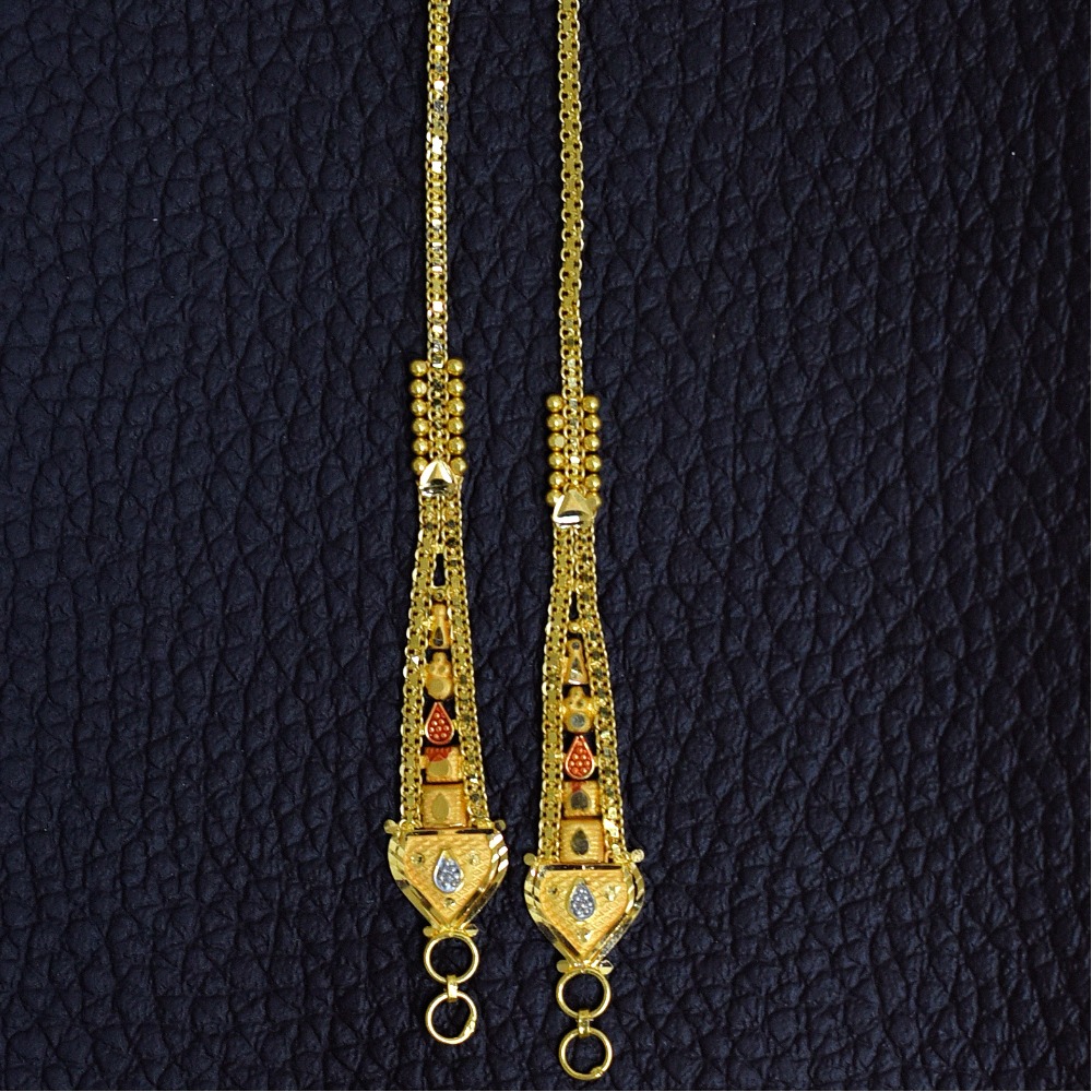 22KT  EARRINGS CHAIN