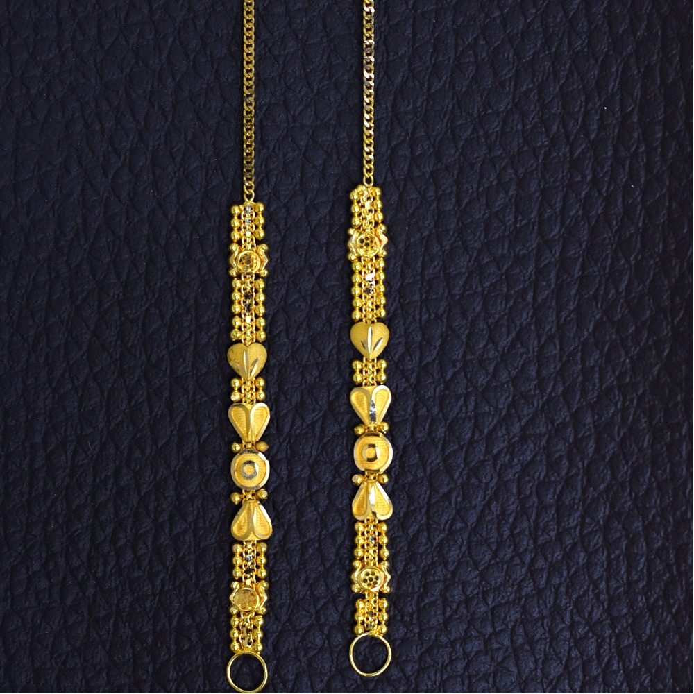 22KT  EARRINGS CHAIN
