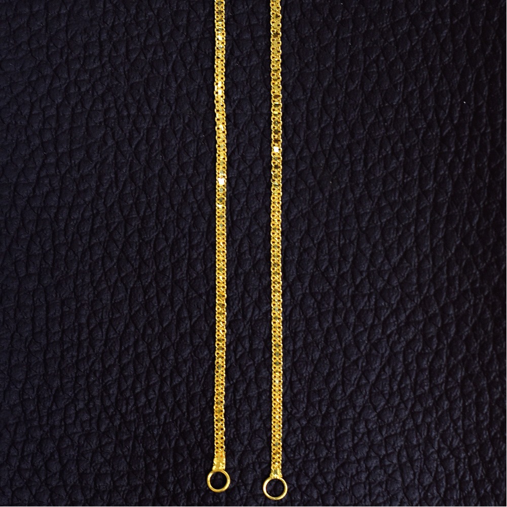 22KT  EARRINGS CHAIN