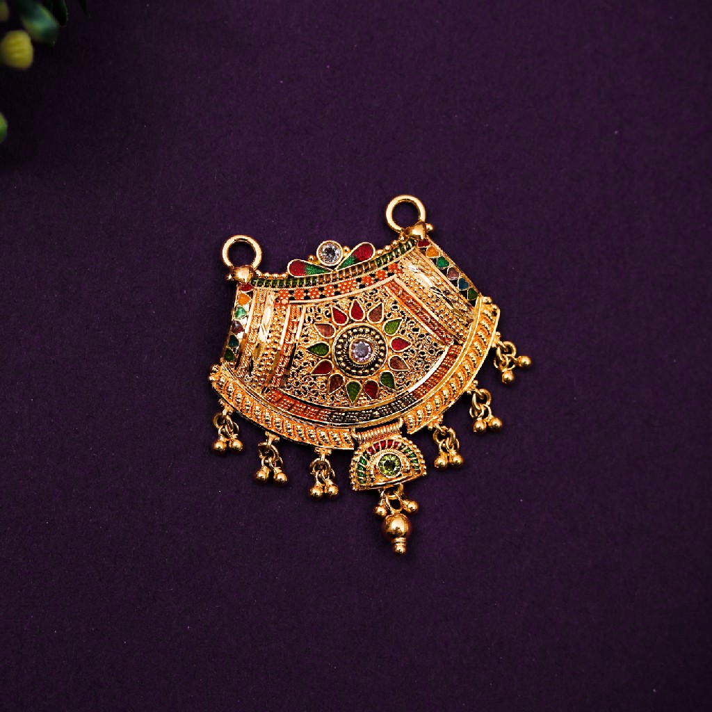 22K MS PENDANT