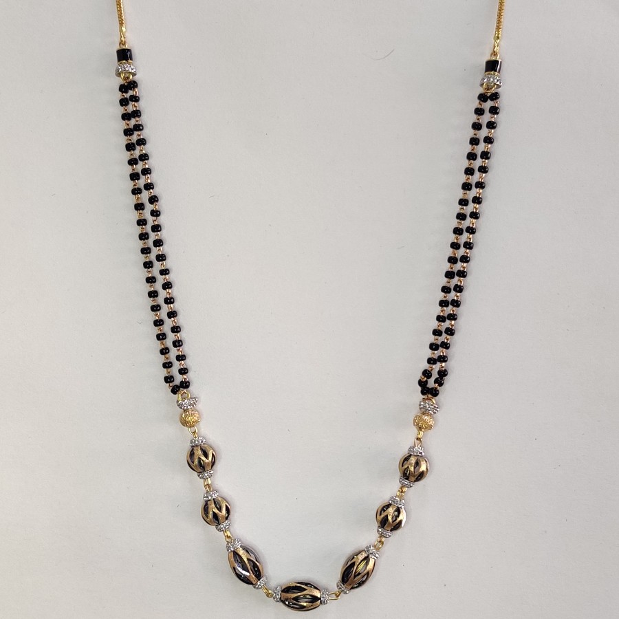 Pj-GMS-277 916 Ladies Designer short Mangalsutra