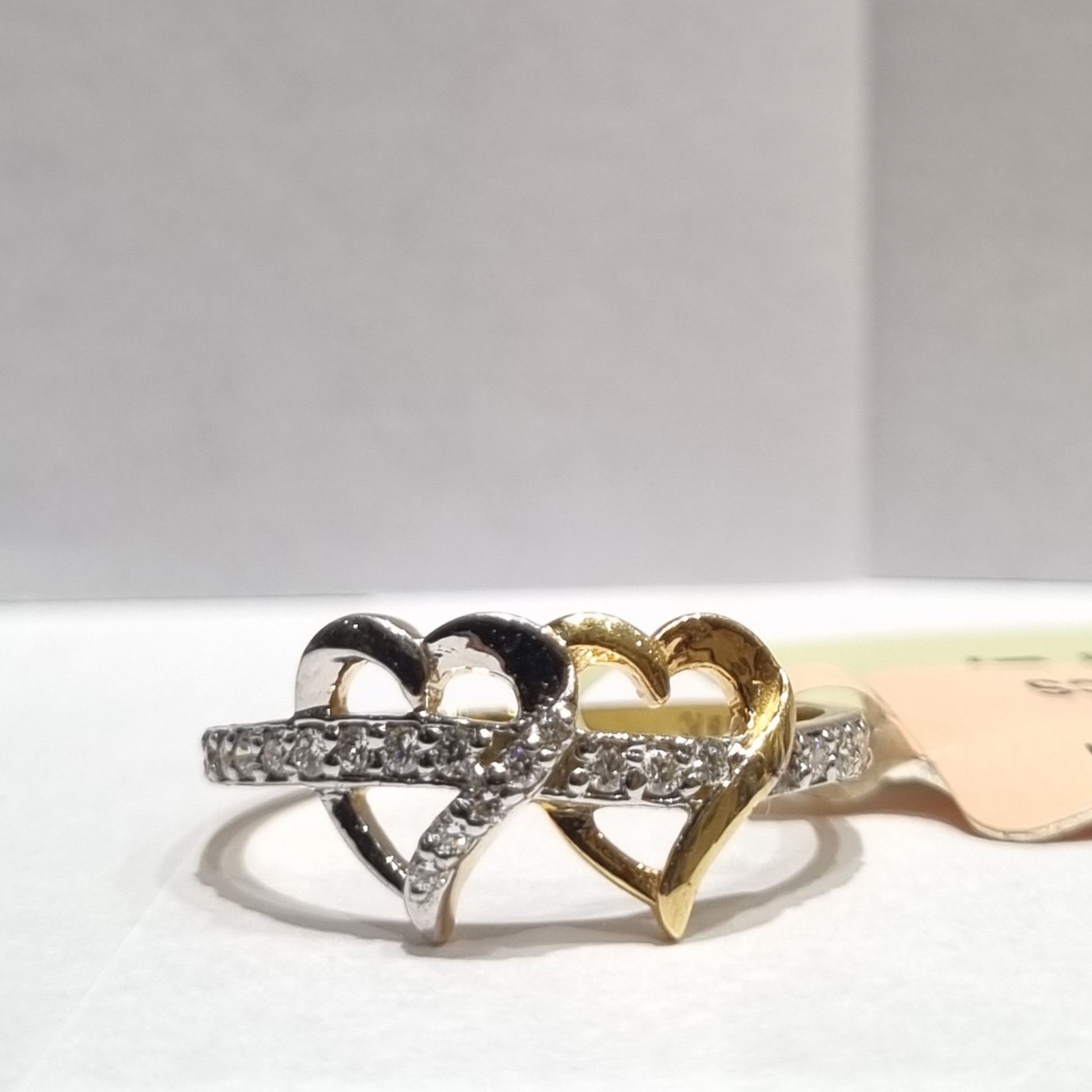 twin heart under the band ring