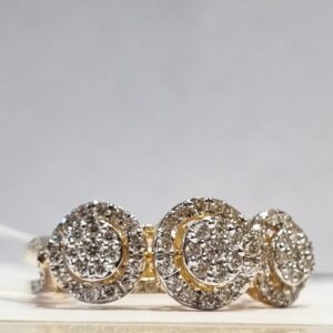 triple solitaire with pressure ring
