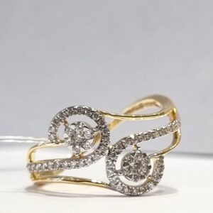 semi solitaire band