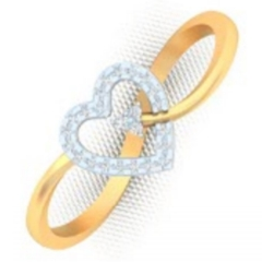 New Plain Heart Design Diamond ring