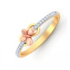 Butterfly Design Diamond ring