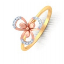 Flower Design Diamond ring