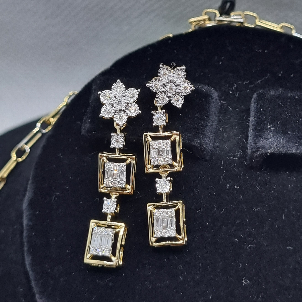 square dangler necklace