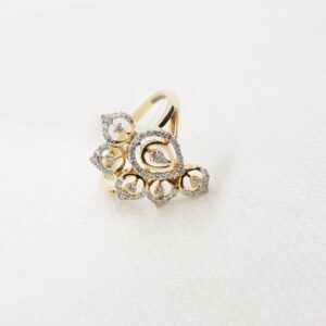 Semi pattern ring